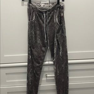 Velvet Joggers
